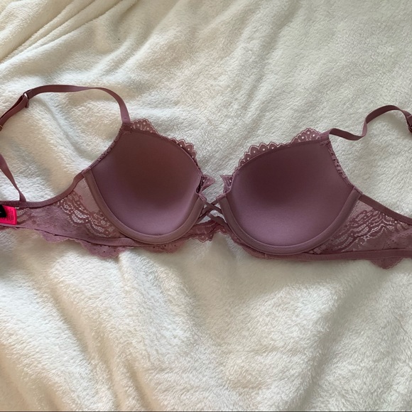 Lasenza Pink Lace Bra 32D - Picture 5 of 7
